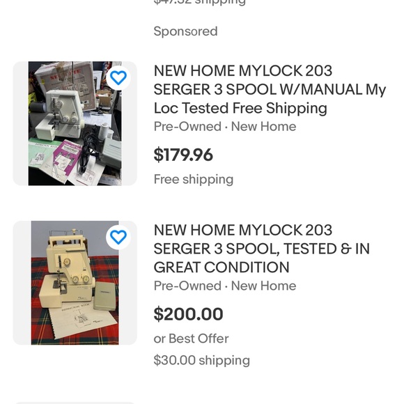 Serger with Accessories - Vintage - Picture 6 of 6